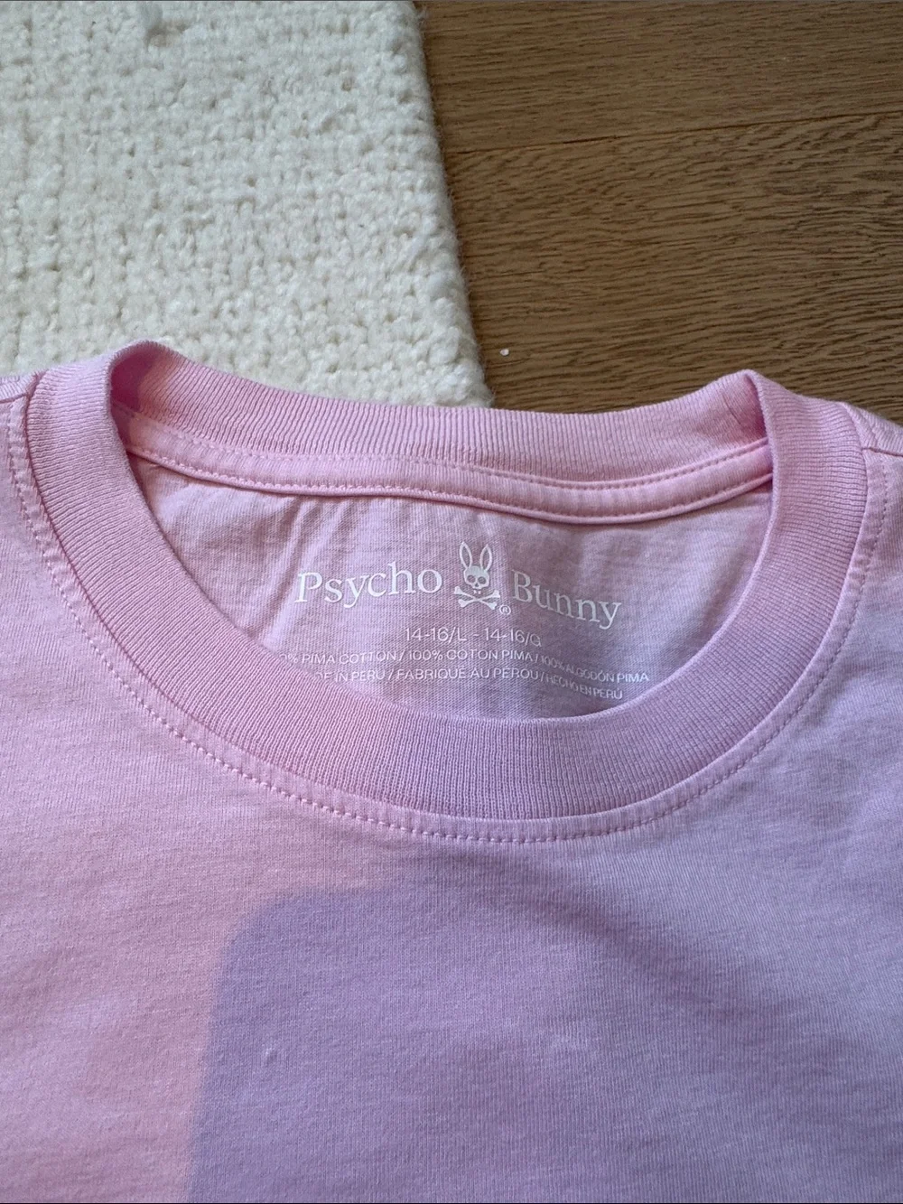 Psycho Bunny Unisex Classic Kids Crewneck Tee